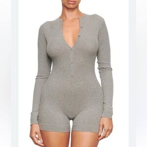 SKIMS Ribbed Soft Lounge Romper
